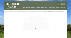 Desktop Screenshot of chegworthvalley.com